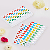 16 Sheets 2 Styles Heart Paper Self-Adhesive Stickers DIY-LP0006-25-1