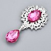 Alloy Flat Back Cabochons RB-S063-11S-2