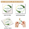 CRASPIRE 80Pcs 8 Style Custom Lip Balm DIY Label Sticker DIY-CP0007-95E-3