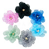 6Pcs 6 Colors Organza Ornament Accessories DIY-TA0006-50B-2