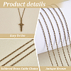 5 Yard Brass Cable Chains Cable Chain Size 2x1.5x0.5mm Antique Bronze Jewelry Making Chain CHC-PH0001-13AB-FF-4