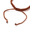 Adjustable Braided Nylon Cord Bracelet Making AJEW-JB00761-4