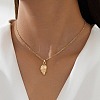 Summer Beach Alloy Pendant Necklaces for Women FS-WGAF64A-08-2