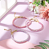 3Pcs 3 Colors 4MM Braided Nylon Cord Bracelets FIND-TA0009-40B-5