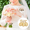 3Pcs 3 Styles Alloy Rhinestone Brooch Base Settings JEWB-OC00001-5