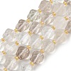 Natural Quartz Crystal Beads Strands G-U023-A07-01-2
