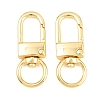 Alloy Swivel Claw Clasps PALLOY-P322-01G-1