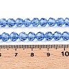 Transparent Glass Beads X-EGLA-A035-T8mm-D14-4