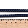 Braided Leather Cord with Core WL-F009-6mm-04-3