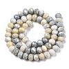 Faceted Electroplated Glass Beads Strands X-GLAA-C023-02-B04-2