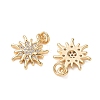 SHEGRACE Brass Clear Cubic Zirconia Pendants XGRQ3K123-534G-2
