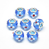 Handmade Lampwork European Beads LAMP-Q029-03E-1