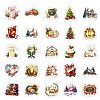 50Pcs Christmas Theme Cartoon Paper Stickers DIY-P085-06-6