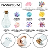 Star Heart PVC Plastic Paillette/Sequins Beads Wish Bottle DIY Making Kits DIY-FS0007-59-4