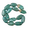 Natural Amazonite Beads Strands GG-CBA3D9B-10-3