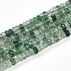 Natural Green Strawberry Quartz Beads Strands G-T141-40-4