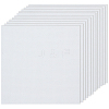 12Pcs 11CT Cross Stitch Fabric Sheets DIY-CY0002-77A-1