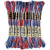10 Skeins 6-Ply Polyester Embroidery Floss OCOR-CY0004-38J-1