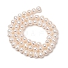 Natural Cultured Freshwater Pearl Beads Strands PA-CBABE82-10-3