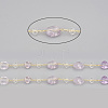 Handmade Natural Amethyst Beaded Chains CHC-I031-11B-2