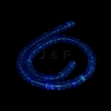 Frosted Transparent Glass Beads Strands X-FGLA-M002-01E-5