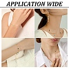 20Pcs 10 Colors 304 Stainless Steel Rhinestone Links/Connectors STAS-YW0010-11-6