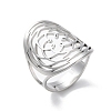 304 Stainless Steel Open Rings for Women RJEW-S240-03P-1