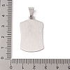 304 Stainless Steel Pendants STAS-M068-12P-3