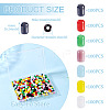 700Pcs 7 Colors Opaque Imitation Jade Glass Beads GLAA-TA0003-27-4