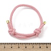 Adjustable Nylon Round Milan Cord Slider Bracelet Making FB-H001-01G-10-3