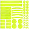 Waterproof Plastic Reflective Sticker DIY-WH0184-88A-1