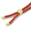 Cotton Cord Bracelet Making KK-F758-03-10-G-3