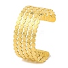 Ion Plating(IP) 304 Stainless Steel Bangles for Women BJEW-B104-06G-1
