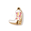 304 Stainless Steel Enamel Pendants SA-CBAA9A2-04G-02-1