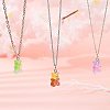 DIY Bear Resin Dangle Making Kits DIY-NB0004-25P-6