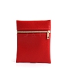 Rectangle PU Leather Jewelry Gift Zipper Bags PW-WGB98FA-15-1