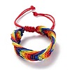 Rainbow Pride Bracelet LS-BJEW-F424-01-1