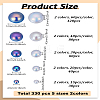 ABS Plastic Imitation Pearl Cabochons SACR-LP0001-05-2
