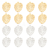 SUNNYCLUE 20Pcs 2 Colors 201 Stainless Steel Pendants STAS-SC0004-12-1