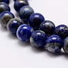 Natural Lapis Lazuli Beads Strands G-A163-07-10mm-3