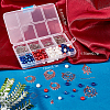 SUNNYCLUE DIY Independence Day Theme Earring Making Kit DIY-SC0018-29-7