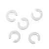 Non-Tarnish 304 Stainless Steel Letter Charms X-STAS-O072-C-2