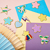  Jewelry 17 Styles Towel Cloth Computerized Embroidery Cloth Iron On/Sew On Patches DIY-PJ0001-31-5