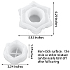 2Pcs 2 Styles Candle Holder Silicone Molds DIY-SZ0003-17-2