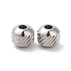 Non-Tarnish 201 Stainless Steel Bead STAS-H214-29C-P-1-1