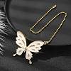 Butterfly Alloy Rhinestone Ceiling Fan Pull Chain Extenders FIND-JF00115-04-2