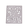Frame Carbon Steel Cutting Dies Stencils X-DIY-F036-05-5