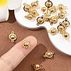 SHEGRACE Brass Round Links XGR0126G-122G-5