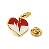 Medical Treatment Theme Baking Paint Black Golden Zinc Alloy Brooches JEWB-M037-03A-G-3