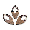 Walnut Wood with Resin Pendant FIND-Z050-05B-1